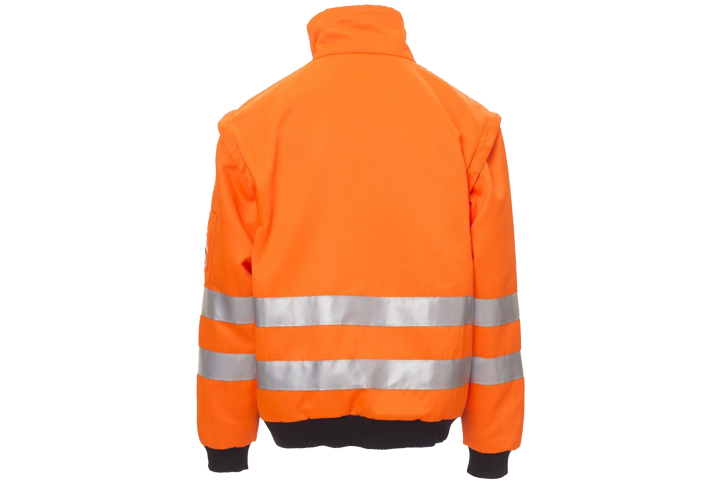 Warnschutz Jacke Street Orange