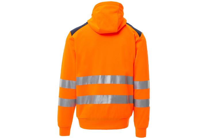 Warnschutz Sweat-Jacke Leader Orange