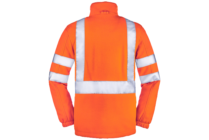 Warnschutz Fleecejacke Seattle Orange