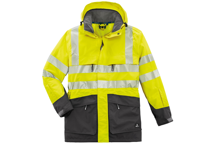 Warnschutz Wetterjacke Tampa Gelb