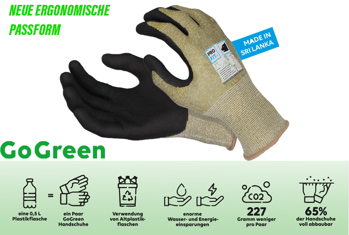 Handschuh GoGreen