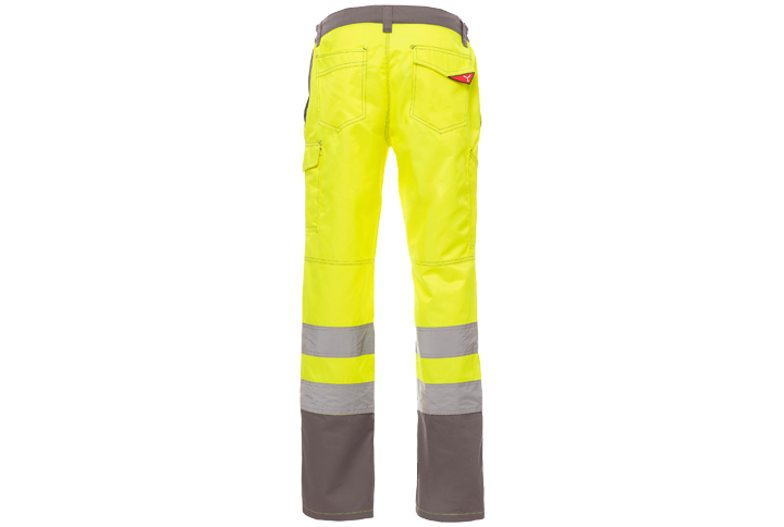 Warnschutz Bundhose Charter Gelb/Grau