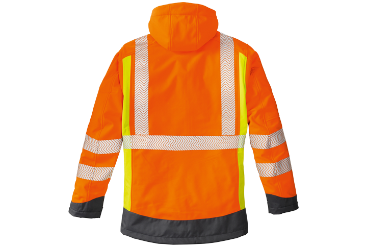 Warnschutz Softshell Houston Orange