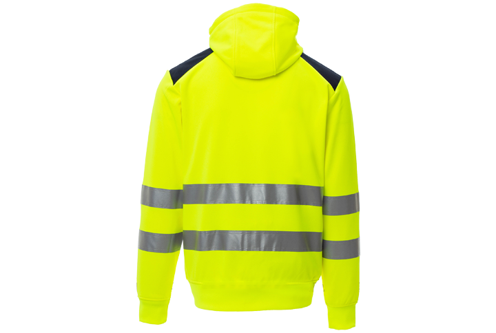 Warnschutz Sweat-Jacke Leader Gelb