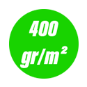 400 gr/m²: