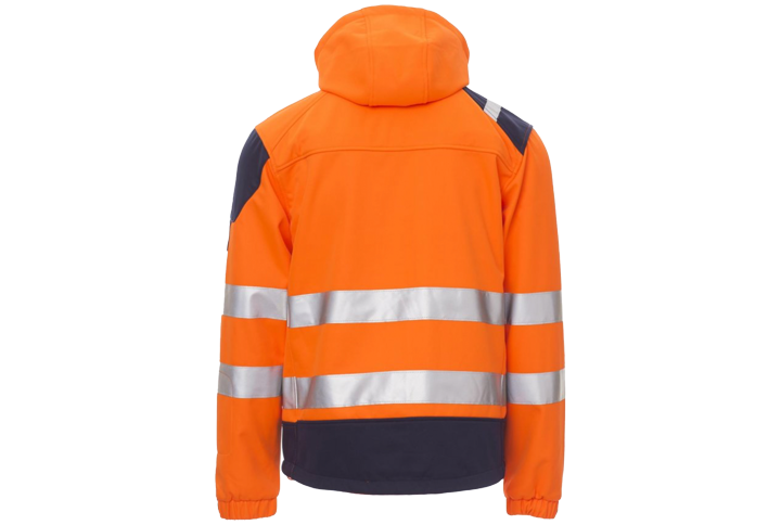 Warnschutz Softshell Shine Orange