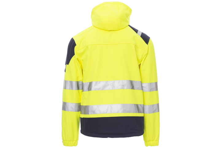 Warnschutz Softshell Shine Gelb