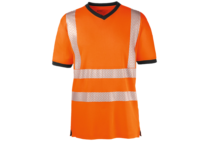 Warnschutz T-Shirt Miami Orange